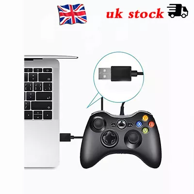 Remote Control For Microsoft Xbox 360 Black Uk Seller's Controller • £15.99