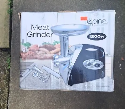1200w Electric Meat Grinder Mincer Stainless Steel Sausage Maker Machine -hq New • £37.99