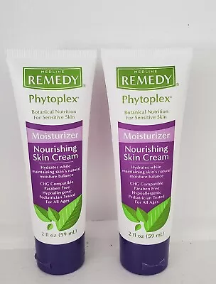 MEDLINE REMEDY Moisturizer Phytoplex Nourishing Skin Cream 2oz  Lot Of 2  • $13.88