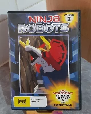 Ninja Robots DVD Volume 3 PAL Region 0 English Anime FREE POSTAGE* • $8.55