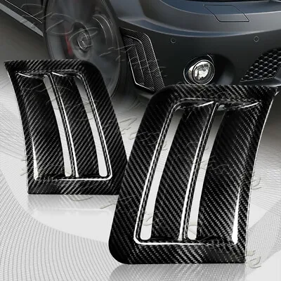 For 2008-2011 Mercedes C63 W204 Real Carbon Fiber Front Bumper Side Air Vents • $78.99