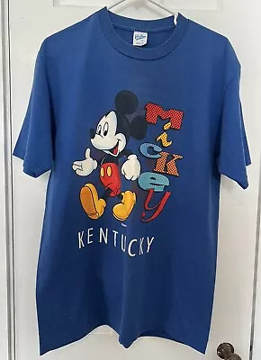 Vintage Mickey Unlimited By Velva Sheen Kentucky Tee Short Sleeve Sz Large • $16