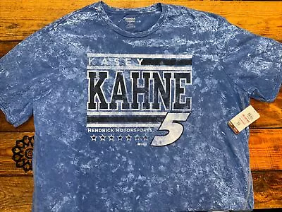 3XL Kasey Kahne #5 NASCAR Racing Shirt AOP Full Graphic Print ACID WASH Tee NWT • $22.99