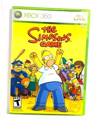 The Simpsons Game - Microsoft Xbox 360 - Case Only/No Game • $23.99