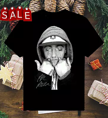 Inspired Mac Miller Signature Black Men T- Shirt S-45XL Gift Fan - Free Shipping • $17.99