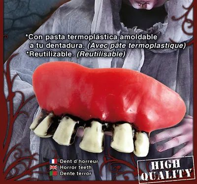 £7.99 • Buy FANCY DRESS Zombie Teeth Halloween Accessory Rotten Redneck Hillbilly Monster