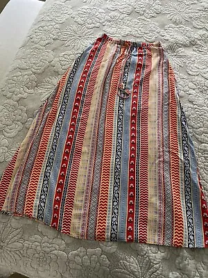 $25 • Buy Tigerlily Womens Multicoloured Boho Maxi Skirt - AUS 6
