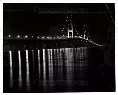 1982 Press Photo Mackinac Bridge - Dfpb78829 • $19.99