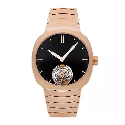 H. Moser & Cie Streamliner Tourbillon Auto Rose Gold Mens Watch 6804-0400 • $99950