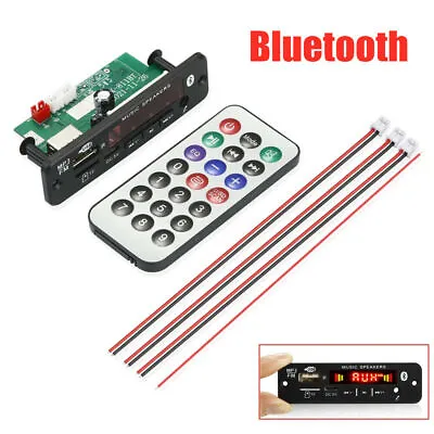 2X20W Amplifier Mp3 Decoder Board 12V Bluetooth 5.0 Car FM Radio Audio Module • $17.99