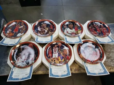 Michael Jordan 2000 Above All A Champion Set Of 7 Plates  • $50