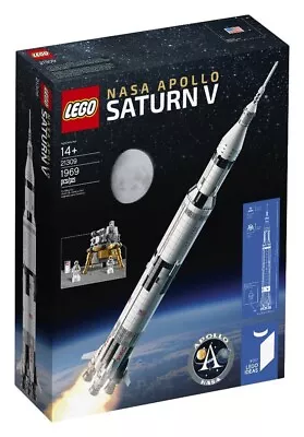 New Genuine Lego Ideas 21309 LEGO NASA Apollo Saturn V • $280