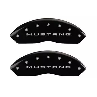 MGP 4 Caliper Covers Engraved Fit Front 2015 Mustang Bar & Pony • $299.27