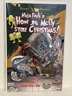 Ninja Funk #2 How JPG Mcfly Stole Christmas Variant Limited To 200 NM 2x Signed • £15.84