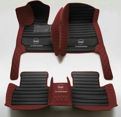 For Mercedes Benz Car Floor Mats Waterproof Luxury Carpets Mats All Model Custom • $86.93