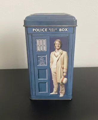 Vintage Doctor Who Tardis Toffee Tin - Peter Davidson 5th Doctor • £9.99