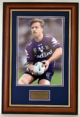 $69.99 • Buy Cameron Munster Melbourne Storm Signed Action Photo Framed Memorabilia