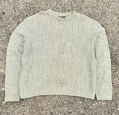Men’s 3XL Vintage Coogi Basics 3D Knit Pullover Sweater Made In Australia • $200