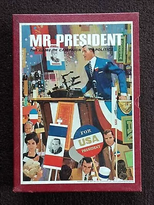 Mr. President The Game Of Campaign Politics 1967 3M BOOKSHELF GAMES • $24.02