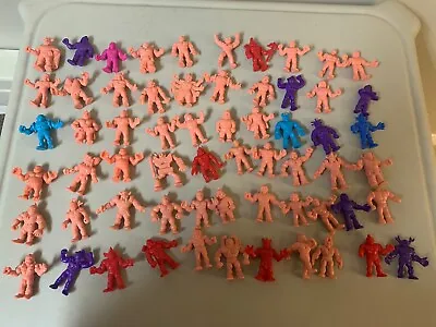 Vintage Mattel M.U.S.C.L.E Muscle Men Colors  Lot Of Over 60 Figures • $84.99