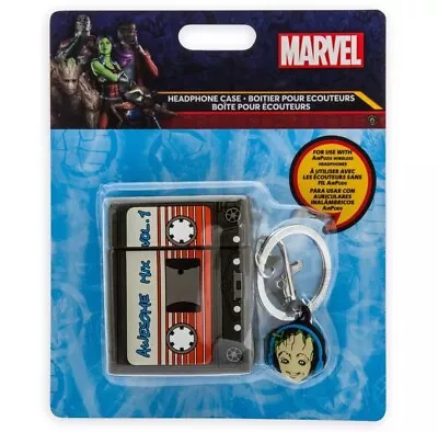 Disney Marvel Guardians Of The Galaxy Cassette Tape Wireless Headphones Case • £28.83