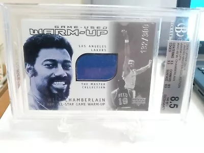 2000 Wilt Chamberlain Upper Deck Master Collection Warm-Ups /300 Beckett Graded • $290