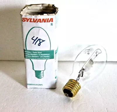 Sylvania 400w Metal Halide Bulb Lamp Mog Base E39 Ed28 Metalarc M400/ps/u Hid • $29.88