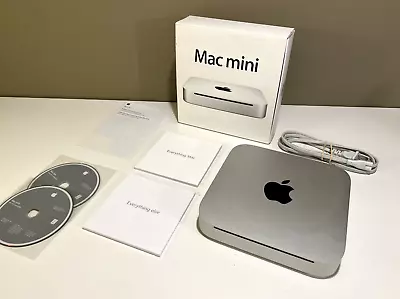 Apple Mac Mini A1347 2010 - 2.4GHz C2D / 4GB / 120GB SSD W/ Original Box & Discs • $179.99