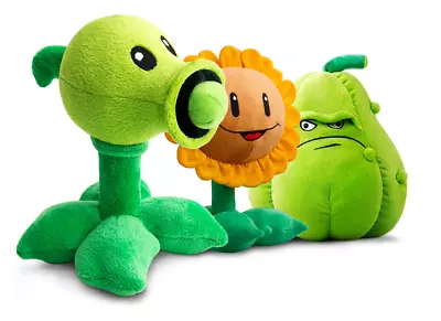 30cm Plants VS Zombies Peashooter SunFlower Snow Pea Plush Toy Soft Stuffed Doll • $26.65