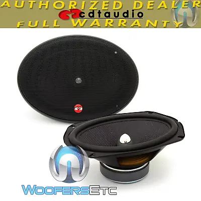 Cdt Audio Cl-69sub/cf 2 Ohm 6 X9  180w Rms Carbon Fiber Car Subwoofers Speakers • $179.99