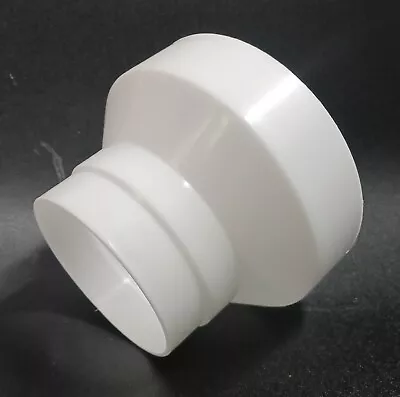 6 To 4 Inch Duct Reducer Duct Adapter PVC Duct Increaser For HAVC Ventilation • $10.99