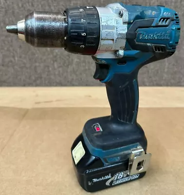 Makita XPH07 18V Cordless Brushless Hammer Driver Drill Kit W/ 3Ah Battery Testd • $74.99