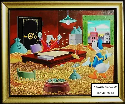 After Carl BARKS ---  Terrible Tantrum!   -- Original FINE ART By The CBR Studio • $15000