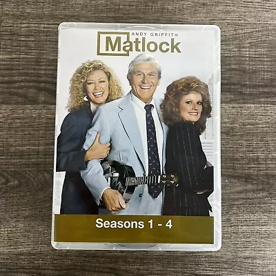 Matlock TV Show Series Seasons 1-4 - Missing 1 Disc (2016 CBS) DVD Lot • $13.46