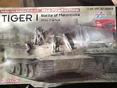 DRAGON 6888 1/35 Sd.Kfz.181 Tiger I Mid Production Battle Of Malonovka • $65