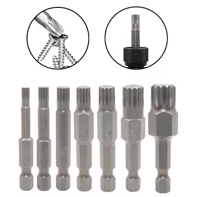 High Precision 12 Point Torx Screwdriver Bit With Magnetic M4M12 Option • $15.40