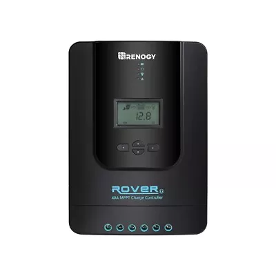 Renogy Rover 40 Amp 12V/24V DC Input MPPT Solar Charge Controller Auto Parameter • $74.99