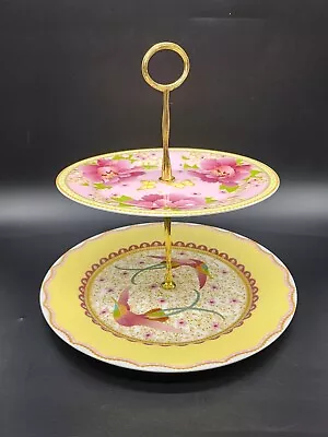 Maxwell & Williams Cashmere Enchante Cake Stand Bone China Floral • $19.90
