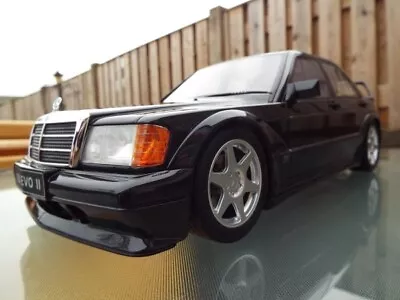 063-Otto 1/12 1990 Mercedes Benz 190E 2.5-16 Evo 2 EvolutionBlackG020.RARE • $378.89