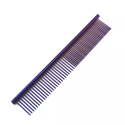 Metal Dog Comb For GroomingPet Comb With Rounded Ends Stainless Stee ~ • $5.17