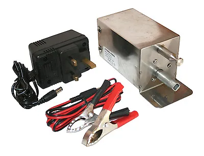 £41.99 • Buy Cypriot BBQ Electric Motor Spit Cyprus Grill Rotisserie 12/240V Stainless Steel