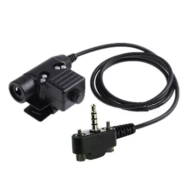 Tactical U94 PTT Cable Plug Adapter For Vertex Standard VX-231 VX131 VX230 VX261 • $15.19