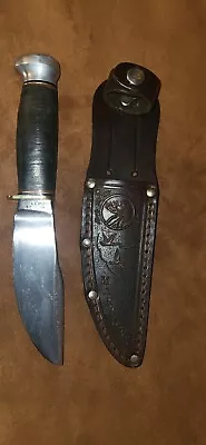 Vintage Marbles Gladstone Mich. Woodcraft Knife With Sheath  • $75