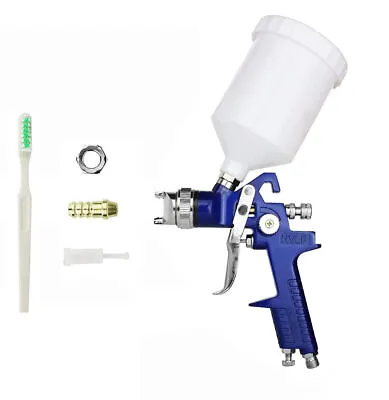 Mini Air Spray Gun HVLP 1.0mm Auto Car Detail Touch Up Paint Sprayer Spot Repair • $12.79