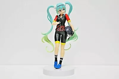 Hatsune Miku EXQ Figure Vocaloid Racing Miku 2018 TeamUKYO Ver. Anime Toy 9 In • $29