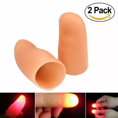 Magic Tricks Thumb Light Magic Light-up Finger Glow Illusion Magicians Prop T7 • $9.49