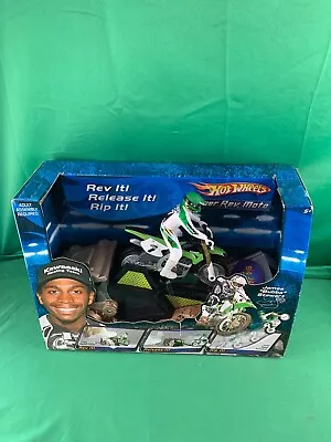 $99.99 • Buy Hot Wheels James Stewart Power Rev Moto Bike W/ Action Figure Rare