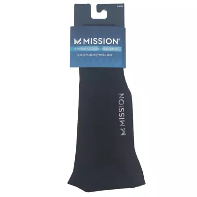 Mission Tapered Cooling Headband Black 109417 One Size Fits Most 2021-JS • $12.99