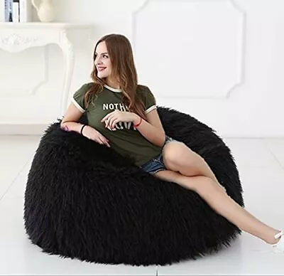 Bean Bag Chair Sofa Furry Without Beans Luxury Homes Furniture XXXL Size  • $98.17