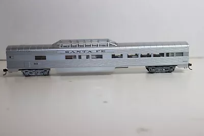 $24.99 • Buy HO ConCor SANTA FE 85' Streamlined VistaDome Passenger Car #503 Silver In Box